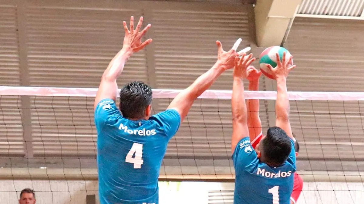 jugadores de voleibol